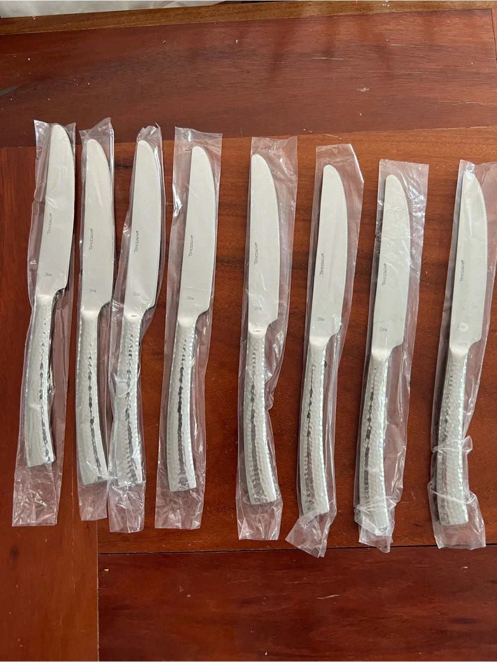 Tomodachi Stainless Steel Dinner Knives - Set of 8